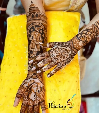 Stylish Mehndi Pattern